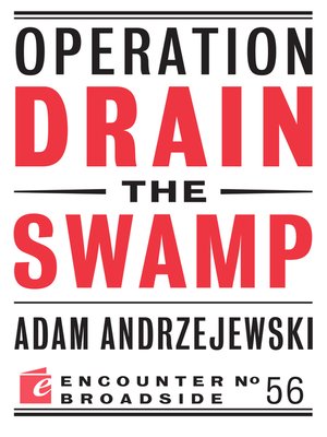 cover image of Operation Drain the Swamp